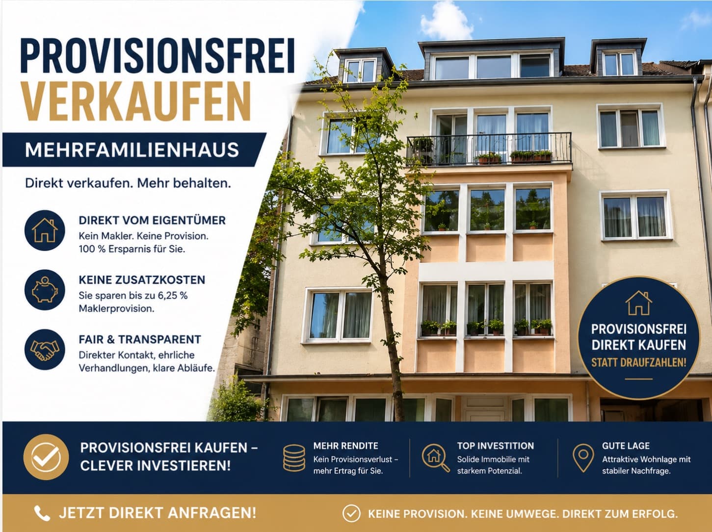 MFH - KAPITALANLAGE 8-9% - Provisionsfrei